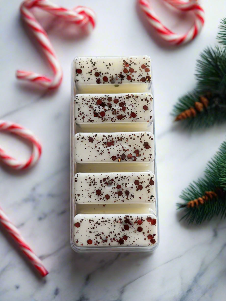 Candy cane soy wax melts - Selfish Fine Soaps