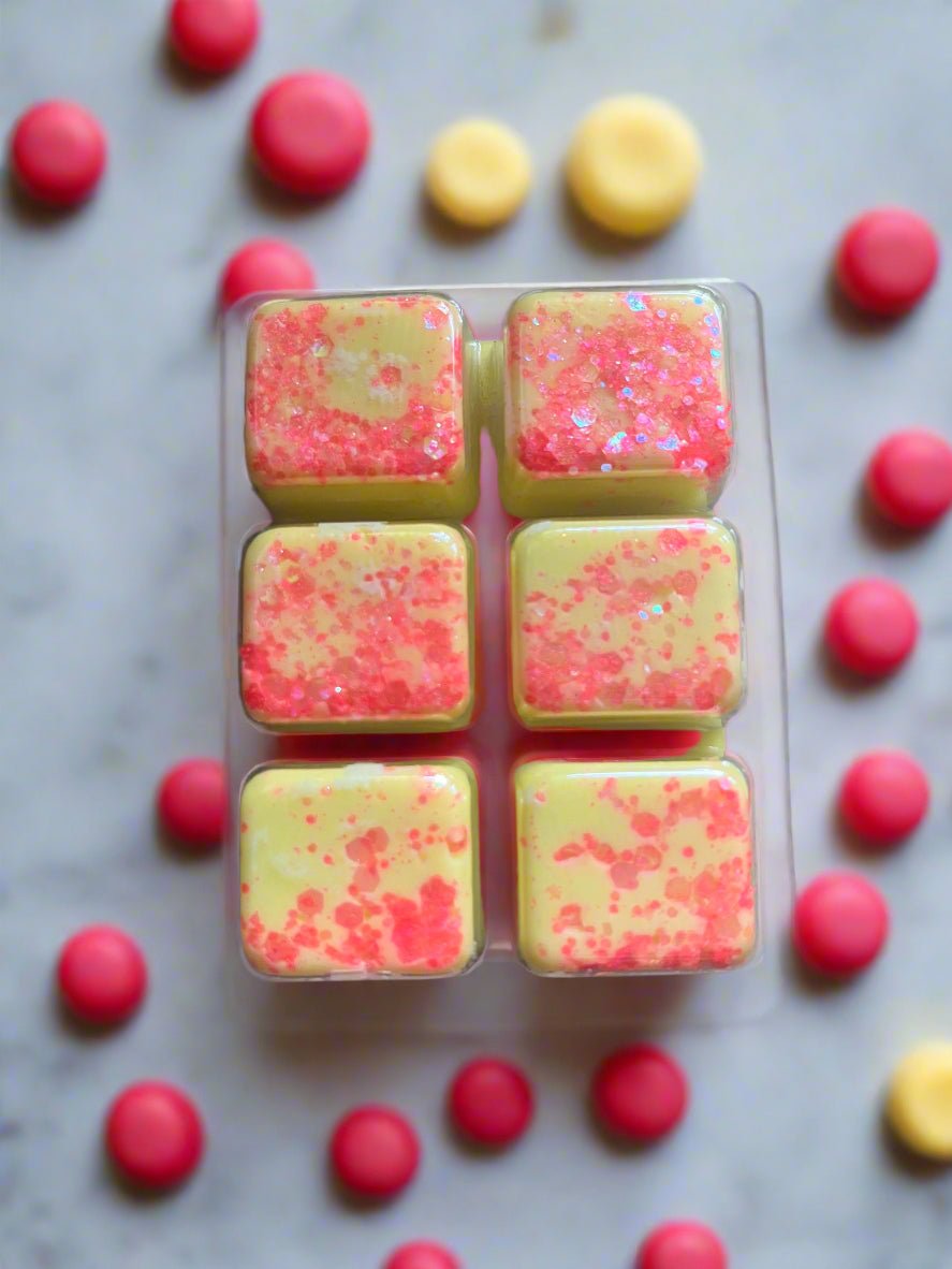 Rhubarb and custard soy wax melts - Selfish Fine Soaps