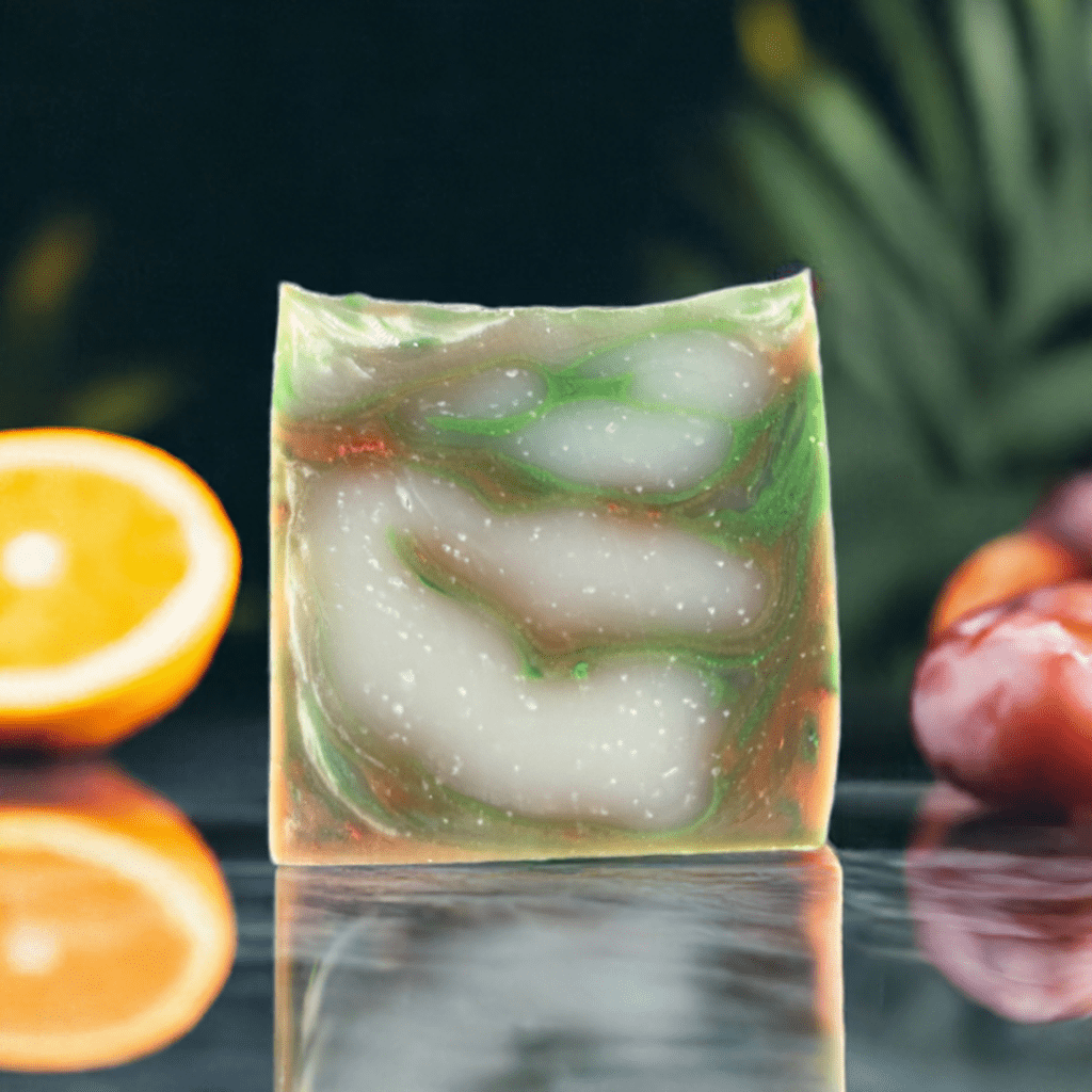 Tropical fruit cold processed soap - Selfish Fine Soaps