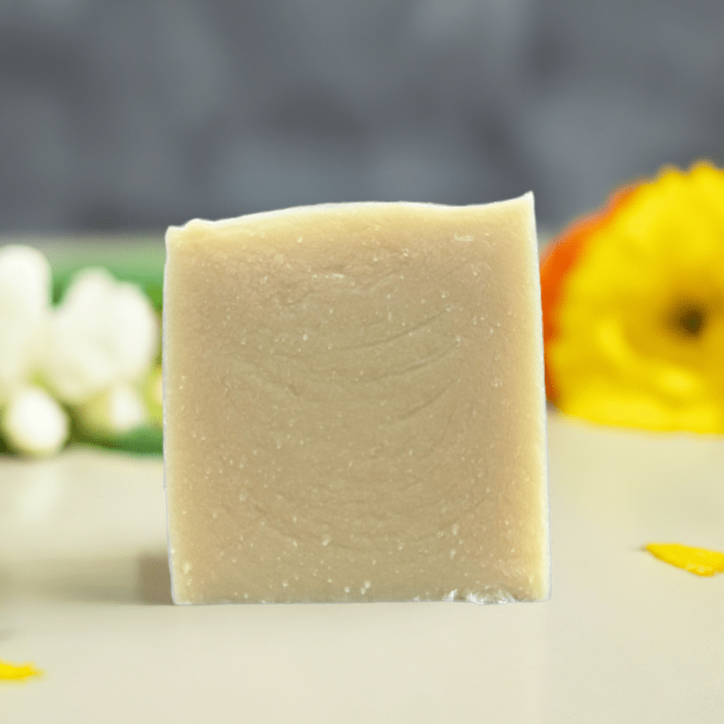 Jasmin sambac and marigold cold processed soap - Selfish Fine Soaps