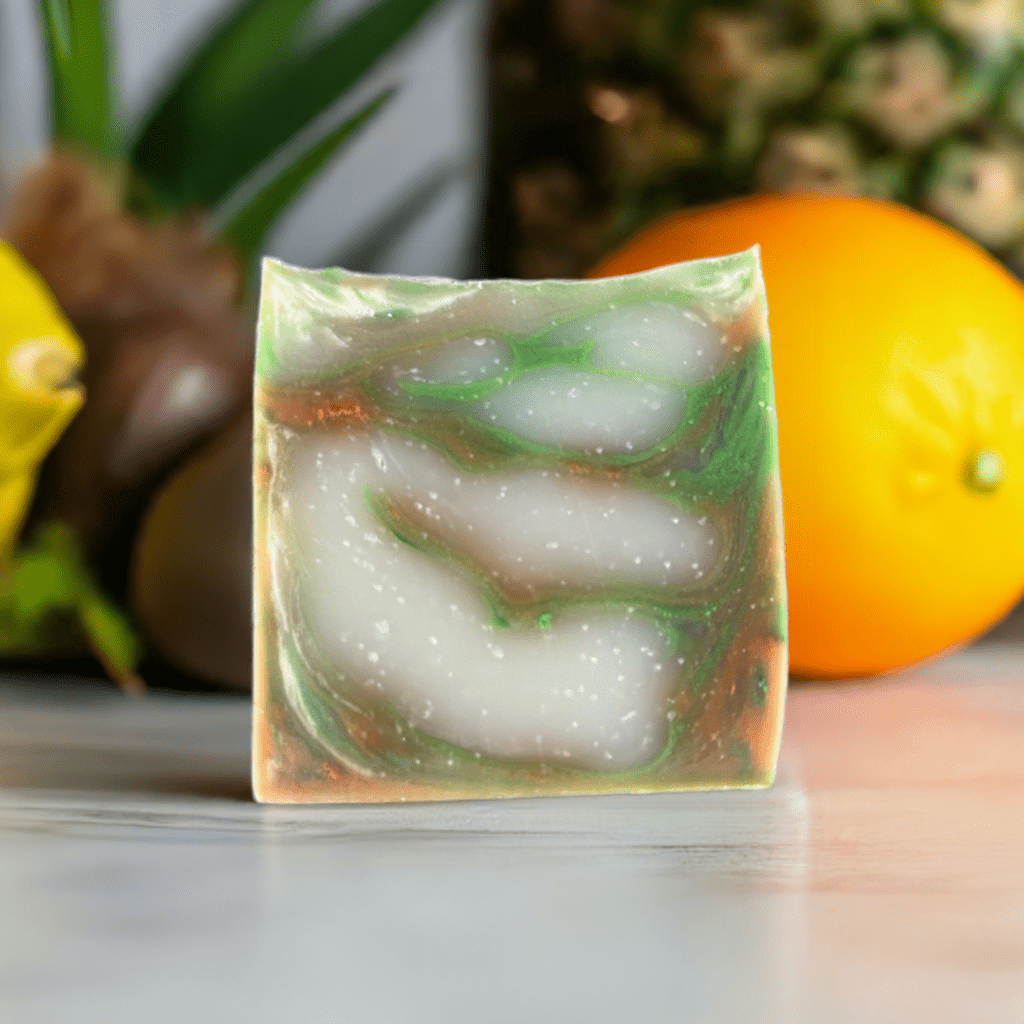 Tropical fruit cold processed soap - Selfish Fine Soaps