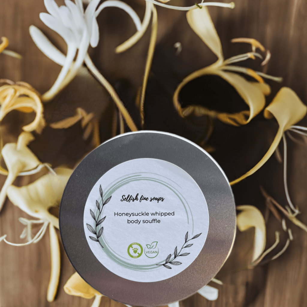 Honeysuckle whipped body souffle - Selfish Fine Soaps