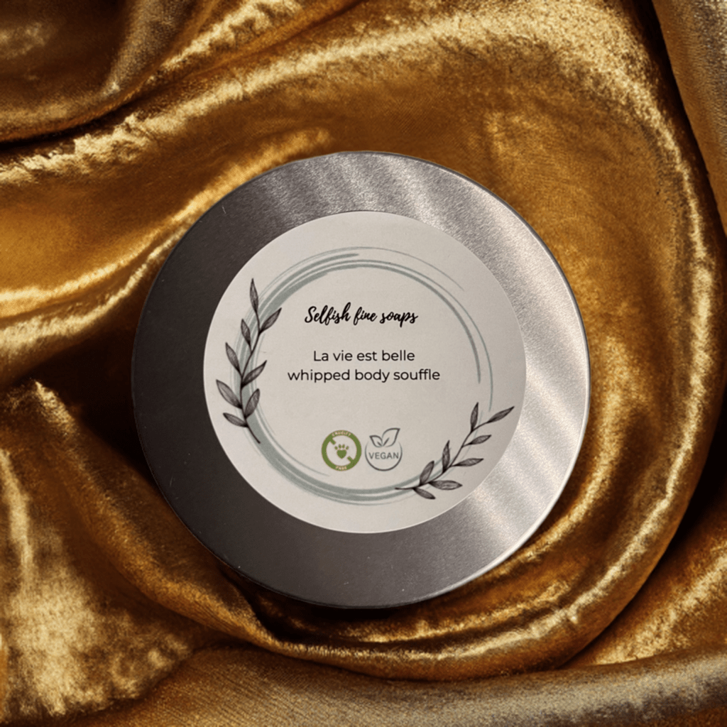La vie est belle whipped body soufle - Selfish Fine Soaps