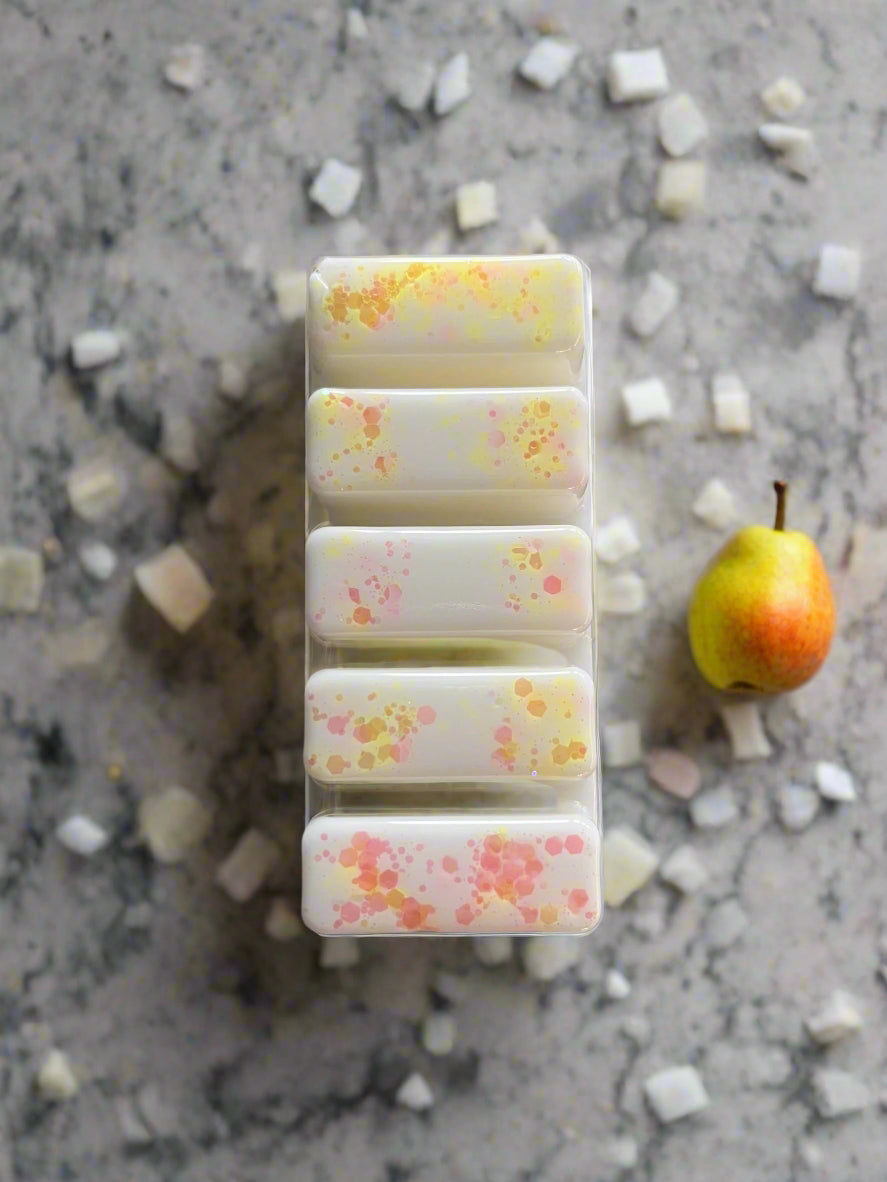 Pear drops soy wax melts - Selfish Fine Soaps