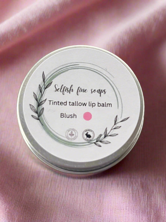 Tinted tallow lip balm Blush