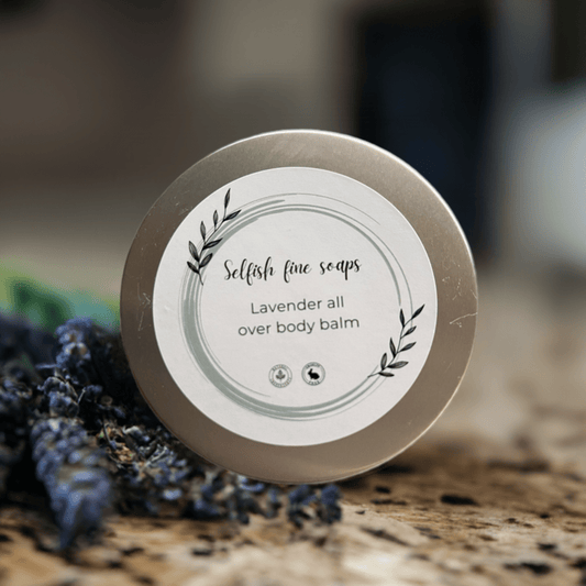 Lavender all over body balm - Selfish Fine Soaps