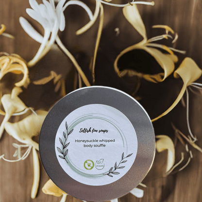 Honeysuckle whipped body souffle - Selfish Fine Soaps