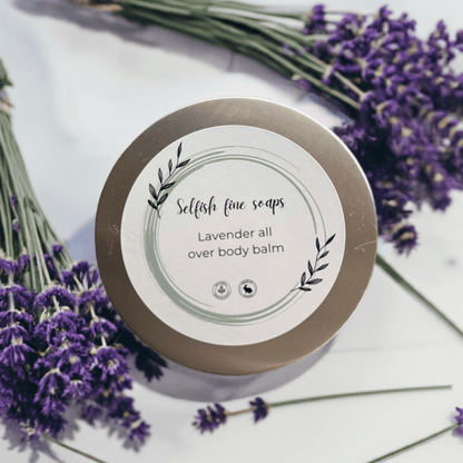Lavender all over body balm - Selfish Fine Soaps